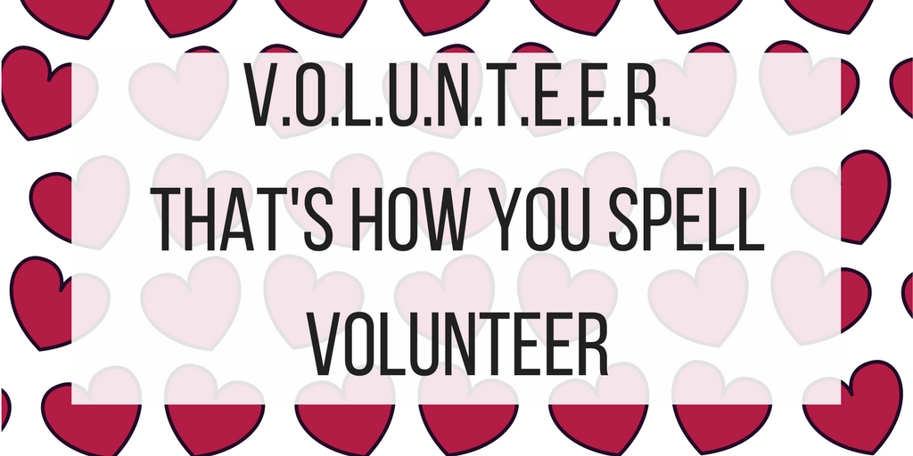 V O L U N T E E R That S How You Spell Volunteer Senior Community Services