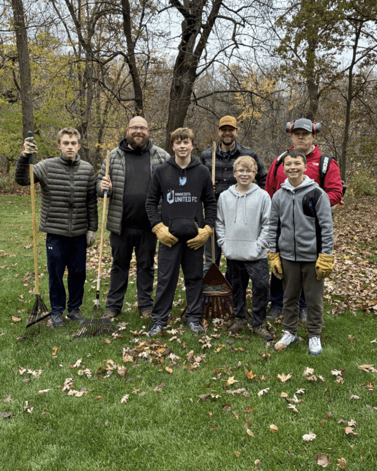 Three Cheers for Fall Raking Volunteers!