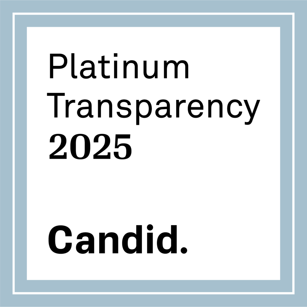 Platinum Transparency 2025, Candid.